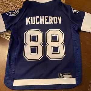 NHL Kucherov pet jersey excellent condition!!!